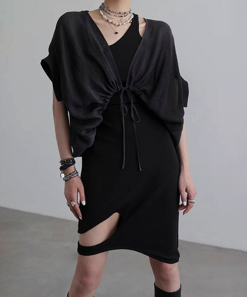 Square Sleeve Blouse